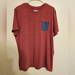 The North Face Red Short Sleeve Shirt, XXL